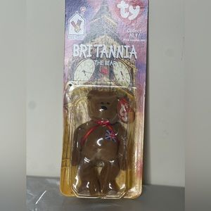 Rare TY BEANIE BABY BRITANNIA WITH ERRORS